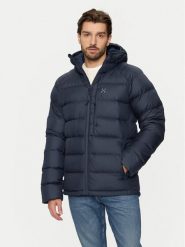 Haglöfs Kurtka puchowa Rosson 607460 Granatowy Relaxed Fit. Niebieskie kurtki męskie Haglöfs, m, bez wzorów, z puchu, bez ramiączek, bez kaptura. Za 1,199.00 zł.