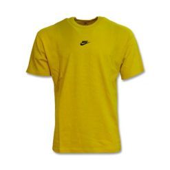 Koszulka sportowa męska Nike Premium Essential z krótkim rękawem. Żółte t-shirty sportowe męskie Nike, l, bez wzorów, sportowe, bez ramiączek. Za 114.00 zł.