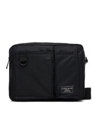 Guess Jeans Saszetka M6RZ02 WK512 Czarny. Czarne saszetki męskie Guess Jeans, z aplikacjami, z jeansu. Za 259.99 zł.