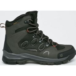 Jack Wolfskin - Buty. Szare buty trekkingowe męskie Jack Wolfskin, bez wzorów, z materiału, bez zapięcia, outdoorowe. W wyprzedaży za 399.90 zł.