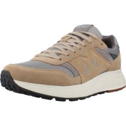 Buty SUN68 DADDY Brązowy. Brązowe buty trekkingowe męskie SUN68, bez wzorów, ze skóry, bez zapięcia, trekkingowe. Za 287.99 zł.