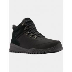Buty Męskie Columbia Fairbanks Mid. Czarne buty zimowe męskie Columbia, bez wzorów, sportowe, bez obcasa, bez zapięcia. Za 519.00 zł.