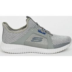 Skechers - Buty. Szare buty sportowe na co dzień męskie Skechers, z materiału, sportowe. W wyprzedaży za 199.90 zł.