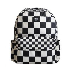 Plecak szkolny miejski Vans Old Skool Check 22L Kratka VN000H4X3M41. Białe plecaki męskie Vans, bez wzorów. W wyprzedaży za 159.00 zł.