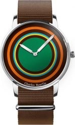 Zegarek Lumes Zegarek męski Charles BowTie RILSA.N.B brązowy. Brązowe zegarki męskie Lumes. Za 261.30 zł.