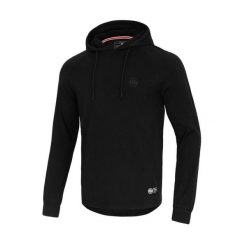 Bluza sportowa męska Pitbull West Coast Mercado Hooded Small Logo. Czarne bluzy nierozpinane męskie PITBULL, m, bez wzorów, z kapturem. Za 139.00 zł.