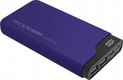 Powerbank Realpower Powerbank PB-15000C Navy Blue 15.000mAh. Niebieskie powerbanki Realpower. Za 133.07 zł.
