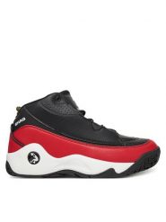 Shaq Sneakersy V11-183 Czerwony. Czerwone buty sportowe na co dzień męskie Shaq, m, bez wzorów, z materiału, bez ramiączek, bez kaptura. Za 269.99 zł.