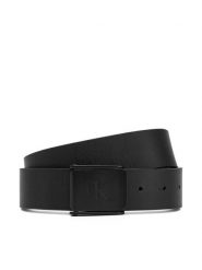 Calvin Klein Jeans Pasek Męski Clamp Casual Plaque Buckle 3.8Mm LV04G7000G Czarny. Czarne paski męskie Calvin Klein Jeans, bez wzorów, z jeansu, casualowe. Za 209.99 zł.