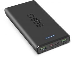SBS TTBB10000FASTPD2 bank mocy 10000 mAh Czarny. Czarne powerbanki SBS Mobile. Za 83.03 zł.