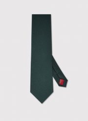 PAKO LORENTE – Jedwabny zielony krawat. Zielone krawaty i muchy męskie Pako Lorente, bez wzorów, z jedwabiu. Za 149.99 zł.