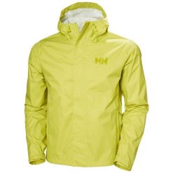 Kurtka wodoodporna Helly Hansen Loke 2.0. Zielone kurtki męskie Helly Hansen, m, bez wzorów, bez ramiączek, bez kaptura. Za 553.00 zł.