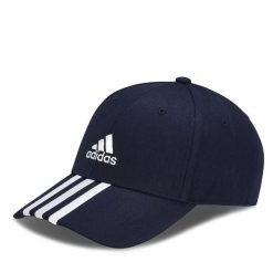 Czapka z daszkiem adidas. Niebieskie czapki męskie ADIDAS, bez wzorów, sportowe. Za 79.99 zł.