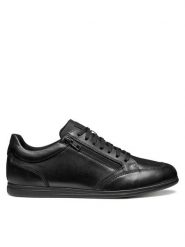 Geox Sneakersy U Renan U564GA 000FF C9999 Czarny. Czarne buty sportowe na co dzień męskie Geox, m, bez wzorów, ze skóry, bez ramiączek, bez kaptura. Za 379.99 zł.