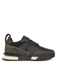 REPLAY Sneakersy Field M GMS1P .000.C0064L Czarny. Czarne buty sportowe na co dzień męskie Replay, l, bez wzorów, ze skóry, bez ramiączek, bez kaptura. Za 539.99 zł.