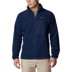 Polar Sportowy Męski Columbia Rapid Expedition Full Zip Fleece. Niebieskie bluzy z polaru męskie Columbia, m, bez wzorów, z polaru, sportowe, bez ramiączek, bez kaptura. Za 278.99 zł.