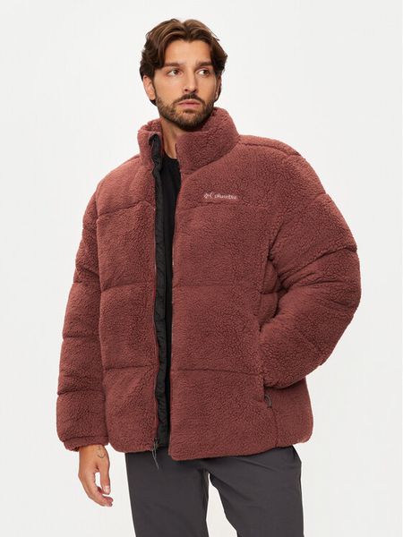 Columbia Kurtka zimowa Puffect™ II Sherpa 2086841 Czerwony Regular Fit. Czerwone kurtki męskie Columbia, na zimę, m, bez wzorów, z syntetyku, bez ramiączek, bez kaptura. Za 539.99 zł.