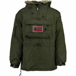 Parka "Beco" w kolorze khaki. Parki męskie marki SOLOGNAC. W wyprzedaży za 409.95 zł.