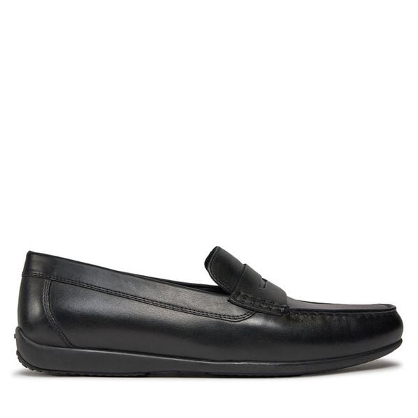 Mokasyny Geox. Czarne mokasyny męskie Geox, bez zapięcia. Za 469.99 zł.