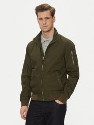 Schott NYC Kurtka przejściowa Kenny Khaki Regular Fit. Brązowe kurtki męskie Schott NYC, m, bez wzorów, z syntetyku, bez ramiączek, bez kaptura. Za 359.99 zł.