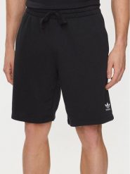 Adidas Szorty sportowe Essentials+ Made With Hemp Shorts HR8617 Czarny Regular Fit. Czarne szorty sportowe męskie ADIDAS, bez wzorów, z bawełny, sportowe. Za 249.99 zł.