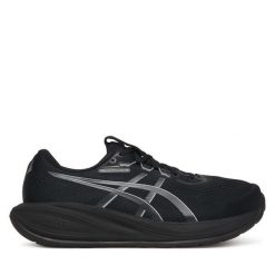 Buty do biegania Asics. Czarne buty do biegania męskie Asics, bez wzorów, bez zapięcia, do biegania. Za 719.99 zł.