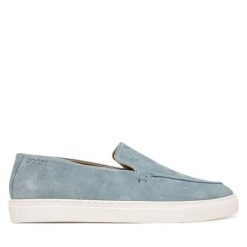 Półbuty JOOP!. Brązowe codzienne półbuty męskie JOOP!, bez wzorów, bez obcasa, bez zapięcia. Za 569.99 zł.