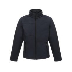 Męska Kurtka Soft Shell Octagon II. Niebieskie kurtki męskie Regatta, m, bez wzorów, sportowe, bez ramiączek, bez kaptura. Za 177.99 zł.