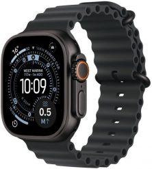 Smartwatch Apple Watch Ultra 3 GPS + Cellular 49mm Black Titanium / Ocean Band Czarny (MF0J4QI/A). Czarne zegarki smartwatch Apple. Za 3,507.09 zł.