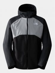 The North Face Kurtka softshell Stratos NF00CMH9 Czarny Regular Fit. Czarne kurtki softshell męskie The North Face, m, bez wzorów, z softshellu, bez kaptura, outdoorowe. Za 639.99 zł.