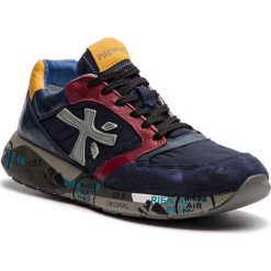 Sneakersy PREMIATA - Zac-Zac 3545 Granatowy Kolorowy. Niebieskie buty sportowe na co dzień męskie Premiata, w kolorowe wzory, z materiału. Za 899.00 zł.