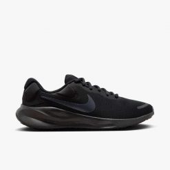 Buty do biegania męskie Nike Revolution 7. Czarne buty do biegania męskie Nike, bez wzorów, z materiału, bez zapięcia, do biegania, nike revolution. Za 419.00 zł.