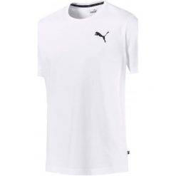 Puma Ess Small Logo Tee White Cat M. T-shirty sportowe męskie marki Puma. Za 75.00 zł.