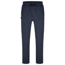 Męskie Spodnie Dresowe Edol - Komfort i Styl. Niebieskie spodnie dresowe męskie HSN, bez wzorów, z dresówki. Za 201.99 zł.