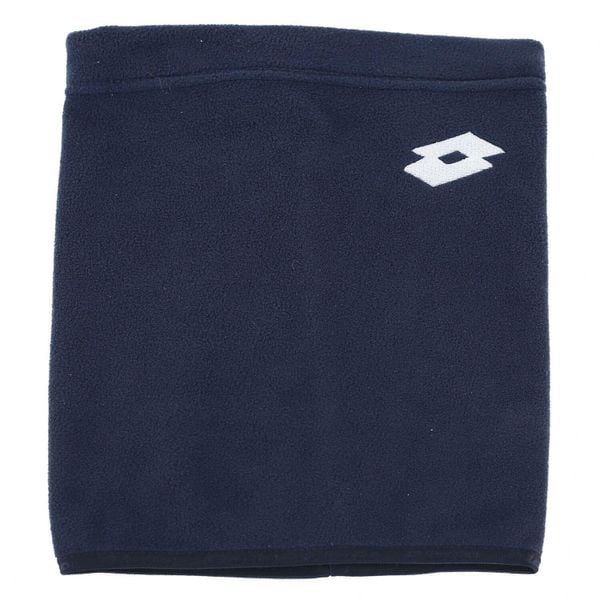 Komin do piłki nożnej dla dorosłych LOTTO CROSS NECK BAND. Niebieskie szaliki męskie Lotto, bez wzorów, sportowe. W wyprzedaży za 39.00 zł.