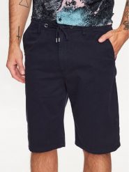 S.Oliver Szorty materiałowe 2128983 Granatowy Relaxed Fit. Niebieskie szorty męskie S.Oliver, bez wzorów, z bawełny. Za 189.99 zł.