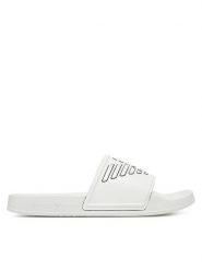Emporio Armani Klapki XVPS11 XR273 T680 Biały. Białe klapki i japonki męskie Emporio Armani, bez wzorów, z tworzywa sztucznego. Za 199.99 zł.
