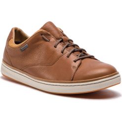 Półbuty CLARKS - Norsen LaceGtx GORE-TEX 261361897 Dark Tan Leather. Brązowe codzienne półbuty męskie Clarks, z gore-texu, klasyczne. W wyprzedaży za 409.00 zł.