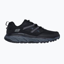 Buty męskie SKECHERS D'Lux Journeycharcoal. Czarne buty sportowe na co dzień męskie Skechers, m, bez wzorów, bez ramiączek, bez kaptura. Za 319.99 zł.