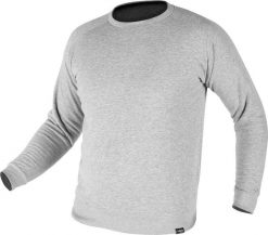 Neo Bluza COMFORT, szary melanż, rozmiar XXL. Szare bluzy nierozpinane męskie NEO, m, bez wzorów, bez ramiączek, bez kaptura. Za 76.84 zł.