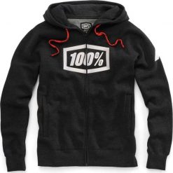 100% Bluza męska Syndicate Hooded Zip Sweatshirt Black Heather White r. XL. Białe bluzy nierozpinane męskie 100%, m, bez wzorów, bez ramiączek, bez kaptura. Za 234.47 zł.