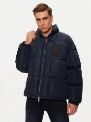 Armani Exchange Kurtka puchowa 6DZB21 ZN4XZ 1510 Granatowy Regular Fit. Niebieskie kurtki męskie Armani Exchange, m, bez wzorów, z puchu, bez ramiączek, bez kaptura. Za 1,749.00 zł.