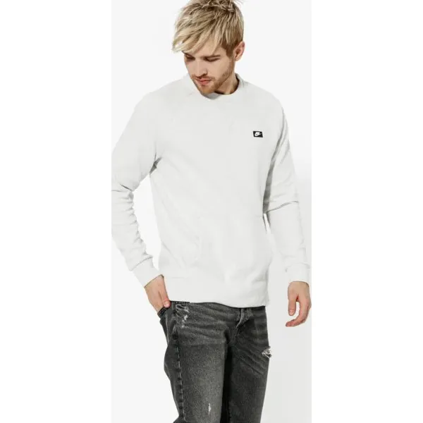 Nike Bluza M Nsw Optic Crw Sportswear , szary, rozmiar L. Szare bluzy nierozpinane męskie Nike, l, bez wzorów, z bawełny, klasyczne, bez ramiączek, bez kaptura. W wyprzedaży za 169.99 zł.