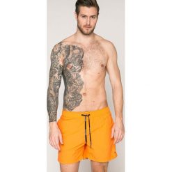 Tommy Hilfiger - Kąpielówki. Różowe kąpielówki męskie marki Tommy Hilfiger, z materiału. Za 249.90 zł.