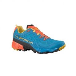 Buty do biegania męskie La Sportiva LA Akyra Ii 2024. Niebieskie buty do biegania męskie La Sportiva, bez wzorów, z materiału, bez zapięcia, do biegania. Za 841.00 zł.
