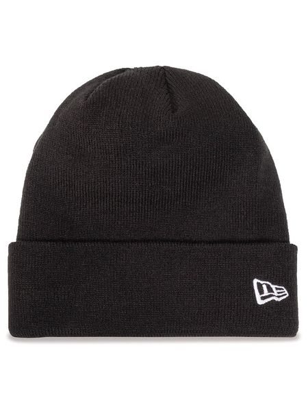 New Era Czapka Ne Estl Knit Ne Blk 12134752 Czarny. Czarne czapki męskie New Era, na zimę, bez wzorów, z materiału. Za 89.99 zł.