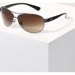 RayBan Okulary przeciwsłoneczne gunmetal/brown gradient. Szare okulary przeciwsłoneczne męskie Ray-Ban, w gradientowe wzory. Za 619.00 zł.