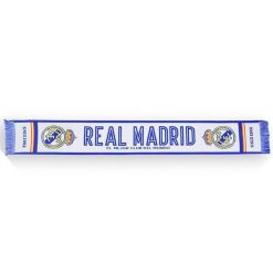 Szalik Real Madryt. Białe szaliki męskie Real Madrid, bez wzorów, sportowe. Za 99.00 zł.