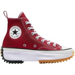 Sneakers Converse Run Star Hike. Czerwone buty do biegania męskie Converse, bez wzorów, bez zapięcia, na fitness i siłownię. Za 690.00 zł.