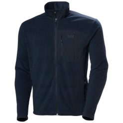 Polar Helly Hansen Daybreaker Block. Niebieskie bluzy z polaru męskie Helly Hansen, bez wzorów, z polaru, sportowe, bez ramiączek, bez kaptura. Za 409.50 zł.